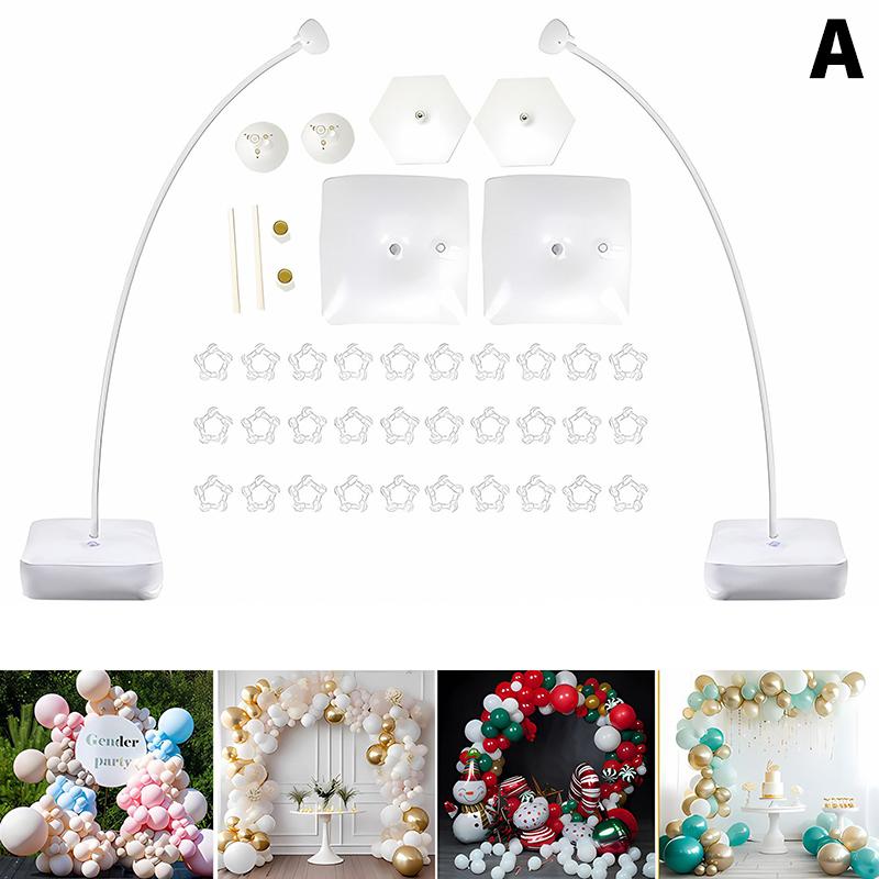 Balloon Arch Kit Adjustable Balloon Arch Stand Balloon Arch Column Frame For Wedding Baby Shower Birthday Photo Backdrop Decor