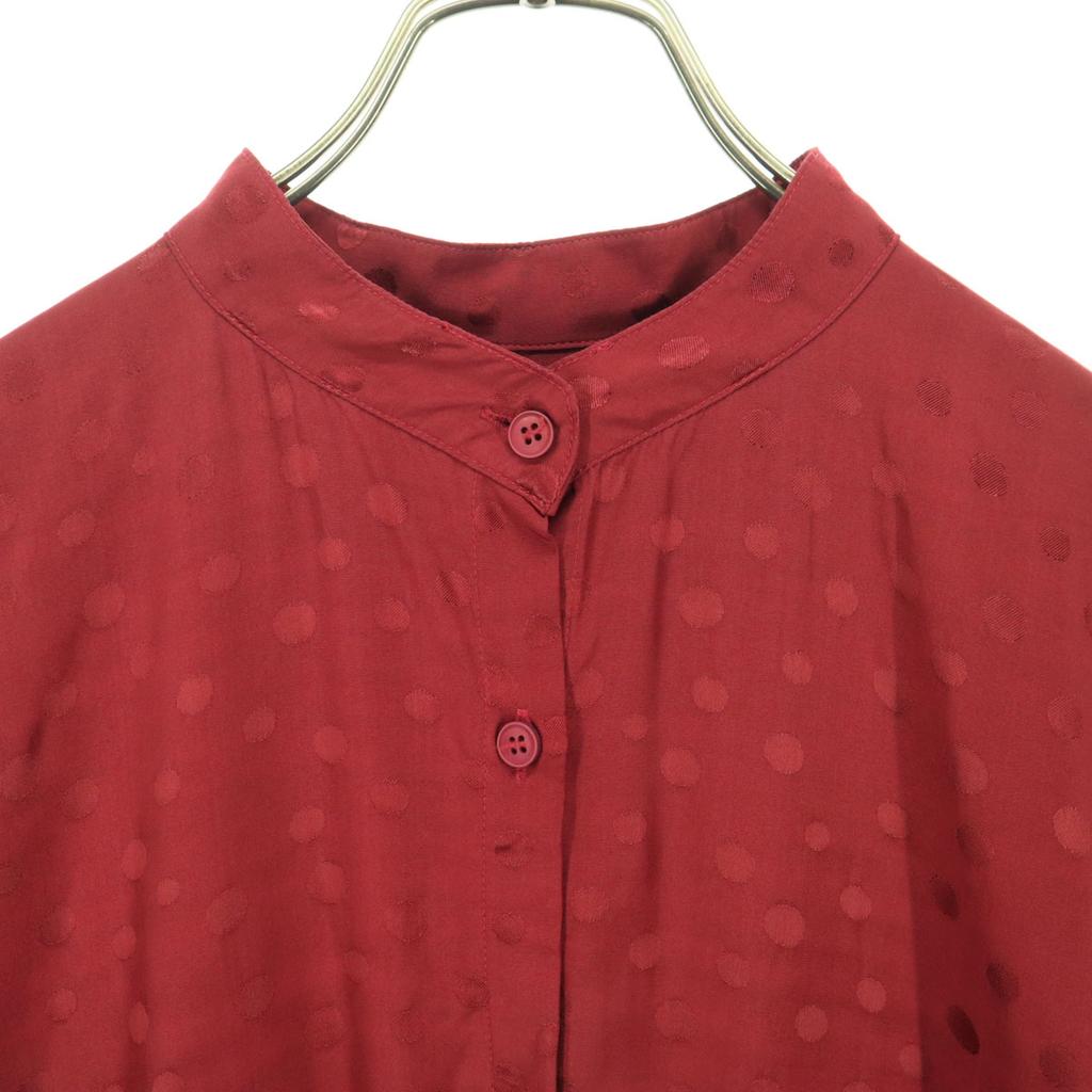 Beauty Products SUMI STYLE Dot Pattern Long Sleeve Shirt Dress F Pleated Women Used