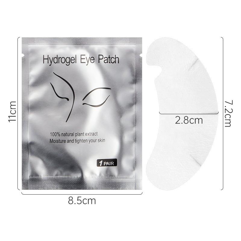U-Shaped Grafting Eyelash Patches - 50 Pairs for Extensions