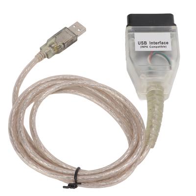 K+DCAN OBD2 Scan-Diagnosewerkzeug USB-Schnittstelle mit CD Ersatz für 3er E46 E83 E90