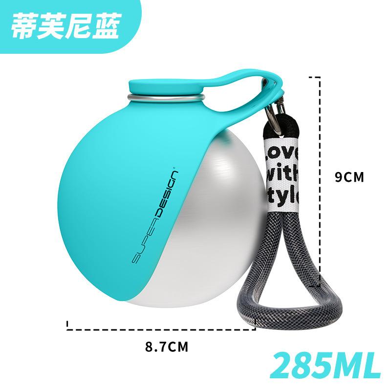 Portable Dog Water Bottle, Outdoor Portable Water Dispenser, Pet Water Bottle, Leak-Proof Foldable, Stainless Steel Pet Supplies