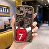 Soft TPU Phone Case for iPhone 14 Pro 14 11 12 Mini 15 Plus 16e 13 Pro MAX 11 XS XR 16 Plus Cartoon Football Number