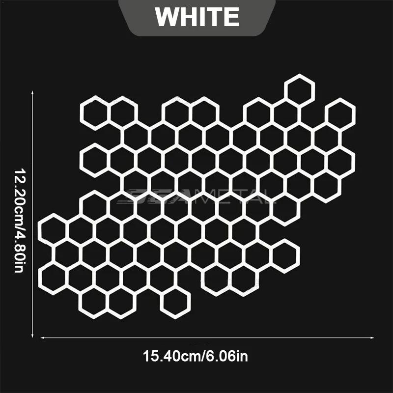 

Motorcycle Sticker Honeycomb Helmet Decals Stickers Car Refit Creative Body Decoration Decals Waterproof Bumper Sticker NEW