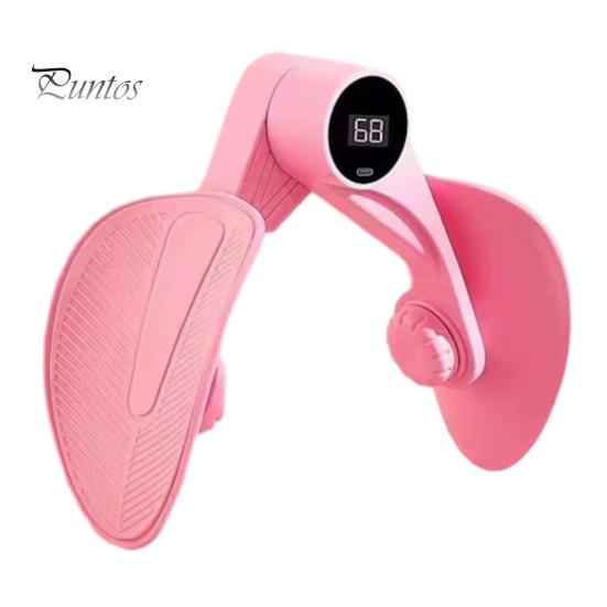 

Тренажер для мышц тазового дна Thigh Master, счетчик с цифровым дисплеем для мужчин и женщин, тренажер для ног, бедер, тонер для домашних тренировок, оборудование для фитнеса розовый