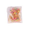 ZISIZ Candy Heart Plastic Fruit Picks
