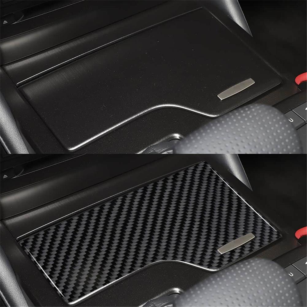 For Lexus ES 2018-2025 Interior Accessories Carbon Fiber Car Gear Shift Panel Trim Cover Frame Decoration Stickers