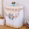 1PC Tulle Dust Cover Polyester Washing Machine Cover Protector Cover Washing Machine Dust Cover