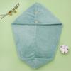 Gorro de Baño para Mujer de Secado Rápido Super Absorbente con Bordado Lindo
