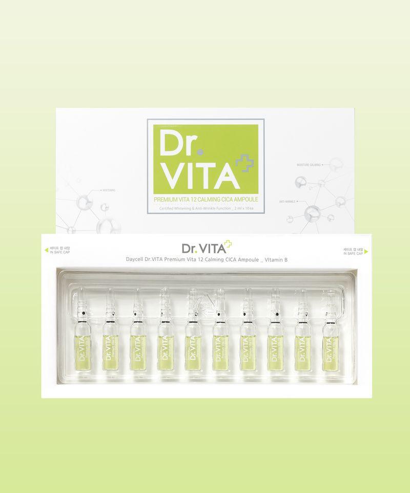 [Gift of 3 Trial Samples] Premium Vita 12 Calming Cica Ampoule (B) 2ml x 10ea
