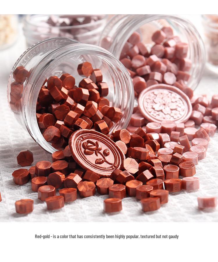 Boom Boom Rabbit Retro Metallic Sealing Wax Granules for Wedding Invitations & Envelopes - High Gloss Stamp Wax Seal.