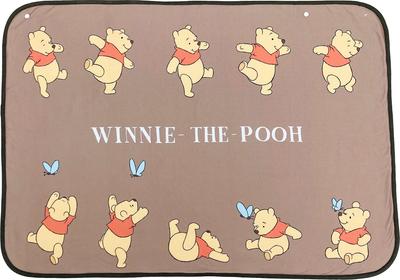 MORIPiLO Morishita Lap Blanket Winnie the Pooh Brown 70x100cm Half Blanket Disney Character Goods 4621251