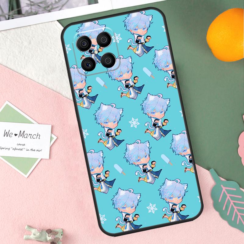 Genshin Impact Chongyun Case For Honor X9b X8b X9a X8a X8 X9 X9c 50 70 90 Lite Honor 200 Pro Magic 7 5 6 Lite Cover