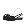 2025 Summer Closed Toe Women's Sandals Fashion Floral New Daily Light Comfortable Plus Size Best Seller Flat Sandals Zapatos