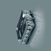 Simple Zircon Ring Boyfriend Style Europe and The United States Personality Fashion Square and Gender Neutral Ring