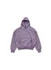 Kanye European-American Double-Layer Heavyweight Pink-Purple Hoodie for Men and Women
