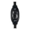 Outdoor Settings Humid Environments White Double Cut Switch 250V Working Voltage 3A Working Current Dustproof Easy Installation