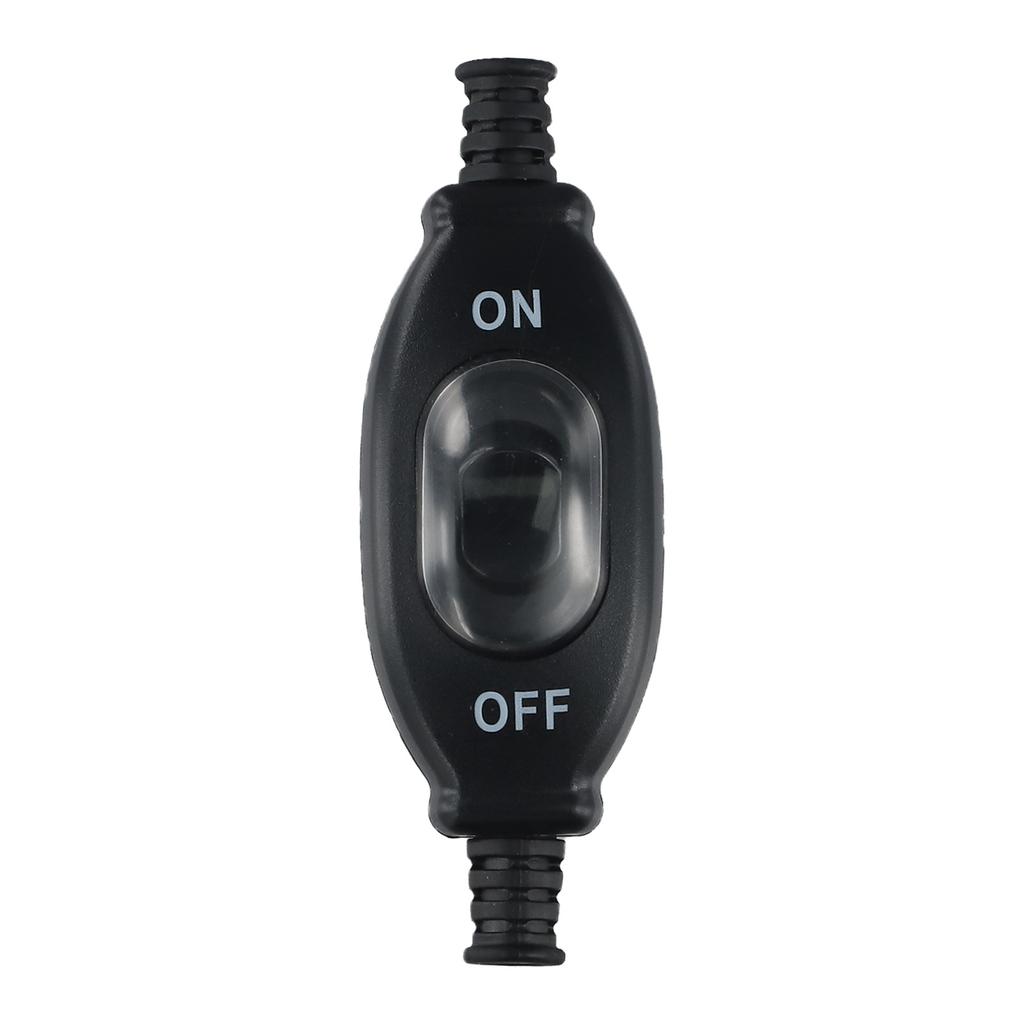 Outdoor Settings Humid Environments White Double Cut Switch 250V Working Voltage 3A Working Current Dustproof Easy Installation