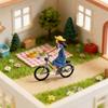 Handgefertigtes 1/64 Radfahrer-Figurenset Mit Realistischen Posen Detailliertes Miniatur-Radfahrer-Ornament Für DIY-Szenenbau