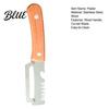 Pineapple Peeler Vegetable with Ergonomic Handle 2-in-1 Fruit And Bottle Opener Paring Knife Wide Curved Blade Kitchen Peeling Tool for Potatoes