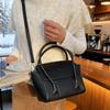 Simple Flip Small Square Bag Women's Portable Messenger Bag