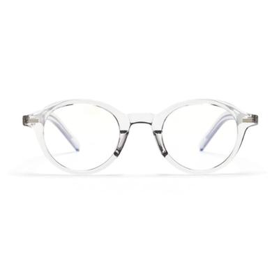 MUUT Transparent Horn-rimmed Y.LAB 15 C7_White