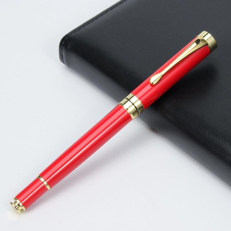 1 Piece Metal Roller Ballpoint Pen Stationery Ball Point Pen Cute Pens Office Accessories