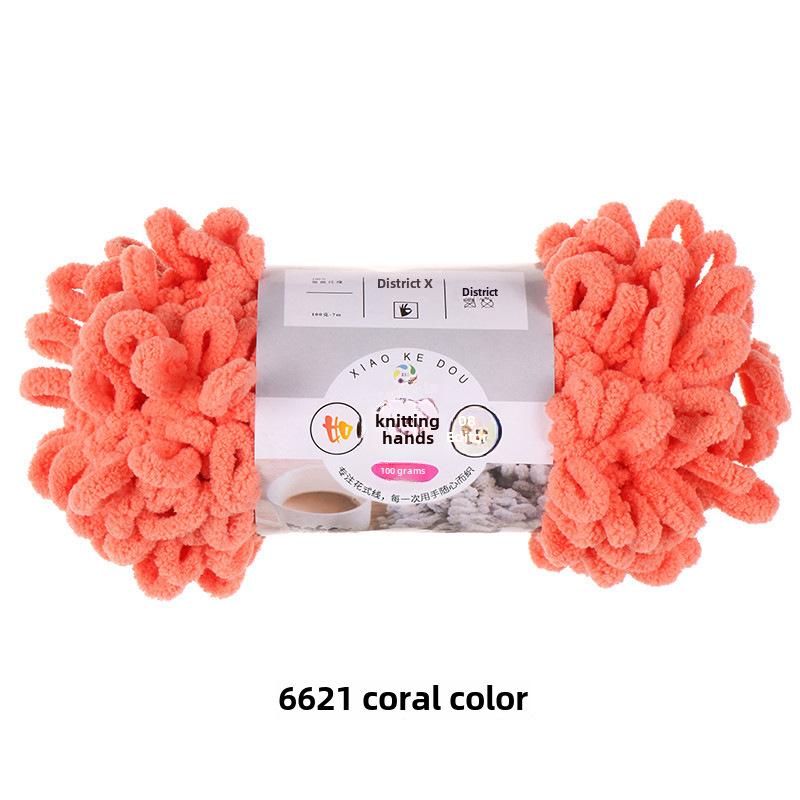 Cozy DIY Knitted Yarn: Medium Thick for Home Decor