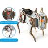 Voice Control Mechanical Dog STEM Kit DIY Wooden Science Toy Educational Building Project for Kids Classroom Learning Tool
