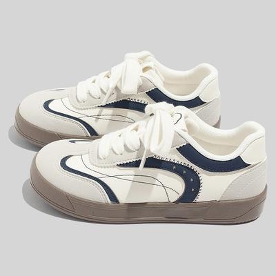 Belle Retro Flat Casual Shoes 22 Winter New Trendy Sports Student Moral Training Shoes 2