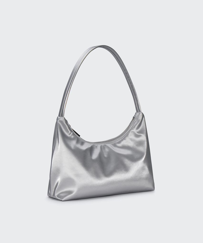 Musinsa Standard Woman Shiny Hobo Bag [Silver]