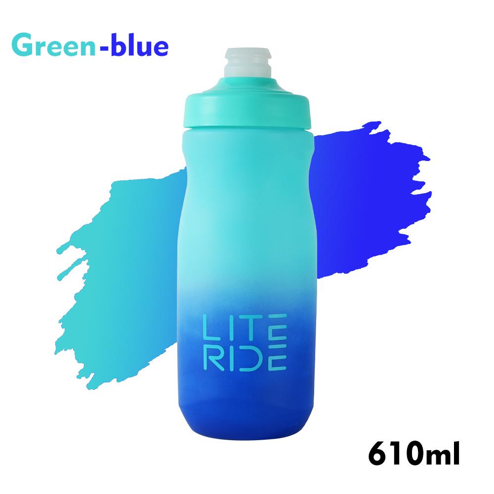 LITERIDE Bicycle Water Bottle 610/710ML PP Sports Cup Cycling Kettle Outdoor Camping Hiking Squeeze Bike Cup