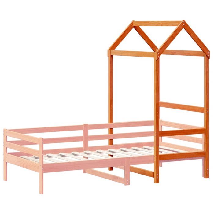VidaXL Bed Roof for Children 108x70x176.5 Cm Solid Pine Wood, Bed Roof, Canopy for Child's Bed, Roof for Bed 846990