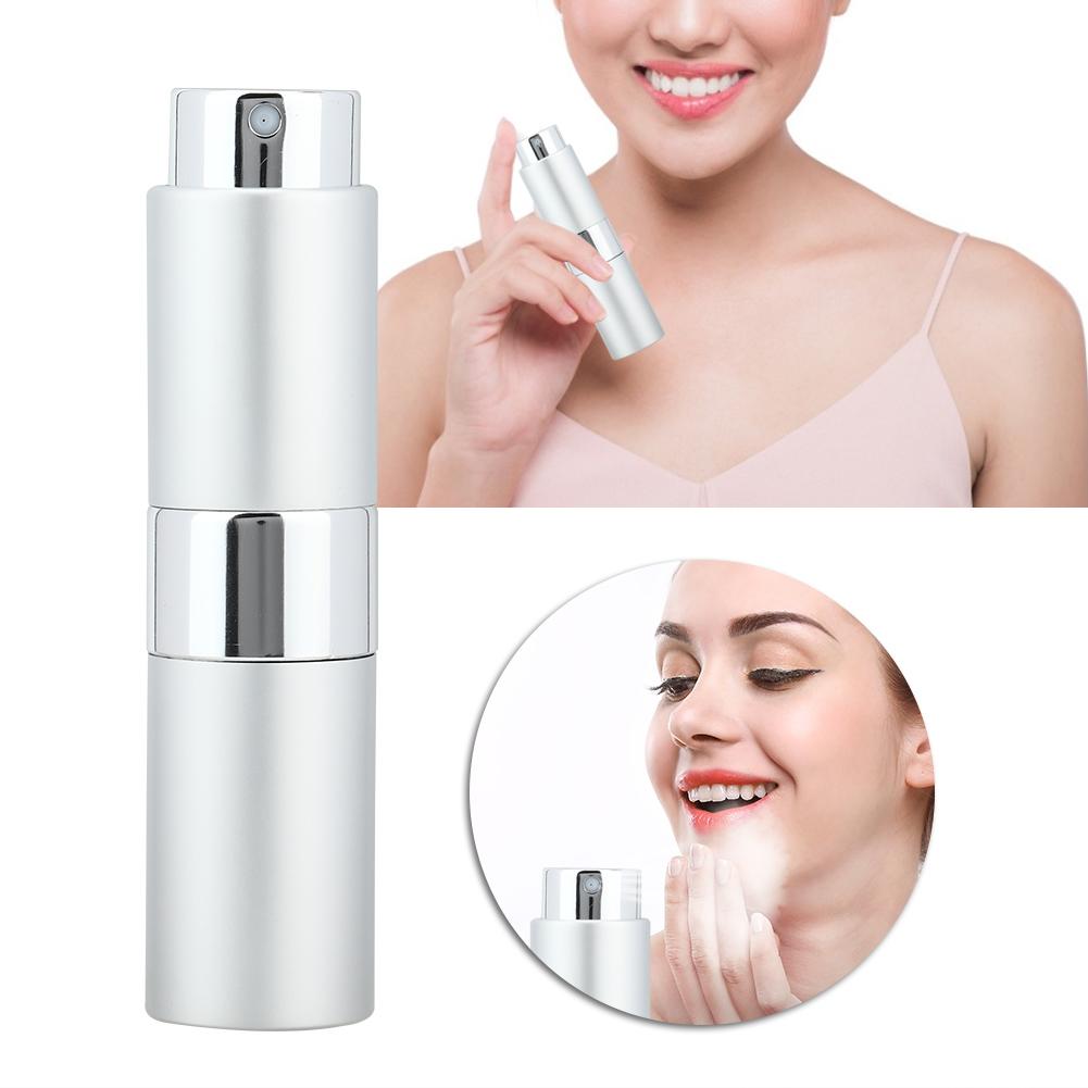 15ml Empty Refillable Perfume Atomizer Bottle Empty Spray Bottle for Outgoing Silver