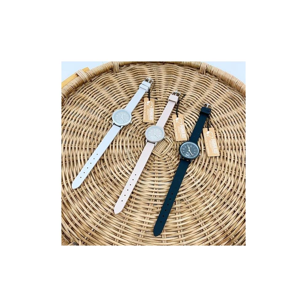 Fieldwork Snoopy Analog Watch for Women Gray Silicone Band PNT034-1