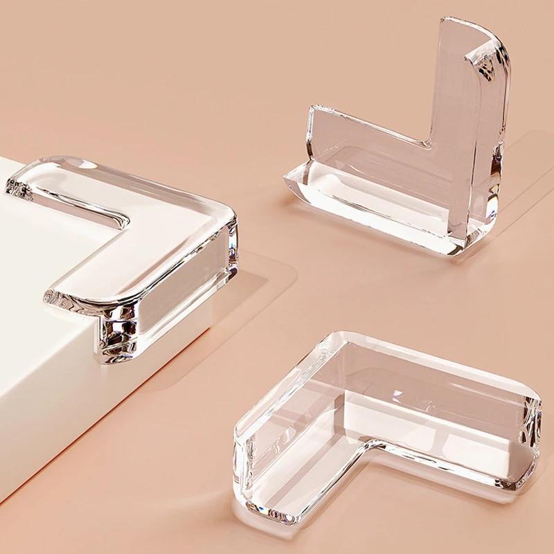 10 st barnskydd mot kraschhörn genomskinligt kraschskydd för bord och stolshörn babyskydd mot kraschkant