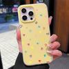 Matte Frosted Skin Feel Casing PC+TPU 2in1 Heart Shape Patterned Printed Protective Cover Soft Back Case for iPhone 17