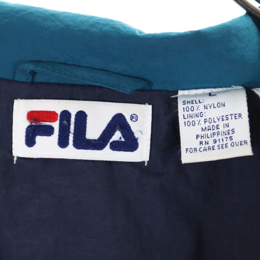 Fila 90s Old Nylon Jacket L Navy Men's Used