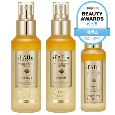 Dalva White Truffle Supreme Intensive Serum 100ml X 2p + Supreme Serum 50ml Set, 1 Set