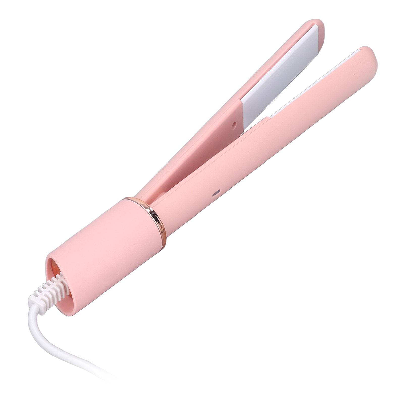 

Мини щипцы для завивки Быстрый нагрев Многофункциональный 2 в 1 Выпрямитель и плойка для путешествий Вилка США US Plug