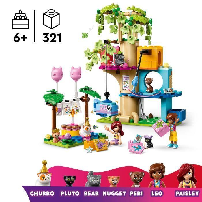 LEGO Friends 42666 Bursdagsfesten og Kattetreet - Leke fra 6 år