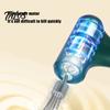 Stainless Steel Mixing Heads Cordless Electric Egg Beater with Double Head 3 Speeds Handheld Whisk Speed Modes Portable for Cake Bread Desserts