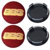 4 Pezzi 65mm Emblema Logo BBS Distintivo Tappi Centrali Ruota Auto Copriruota Cerchioni Coprimozzo Auto