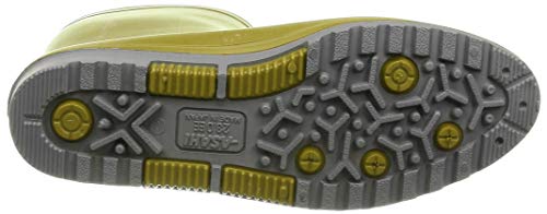 Asahi R307 Women's Mid-Length Rain Shoes, Made In Japan, Olive, Size 25.0 Cm, 2E
