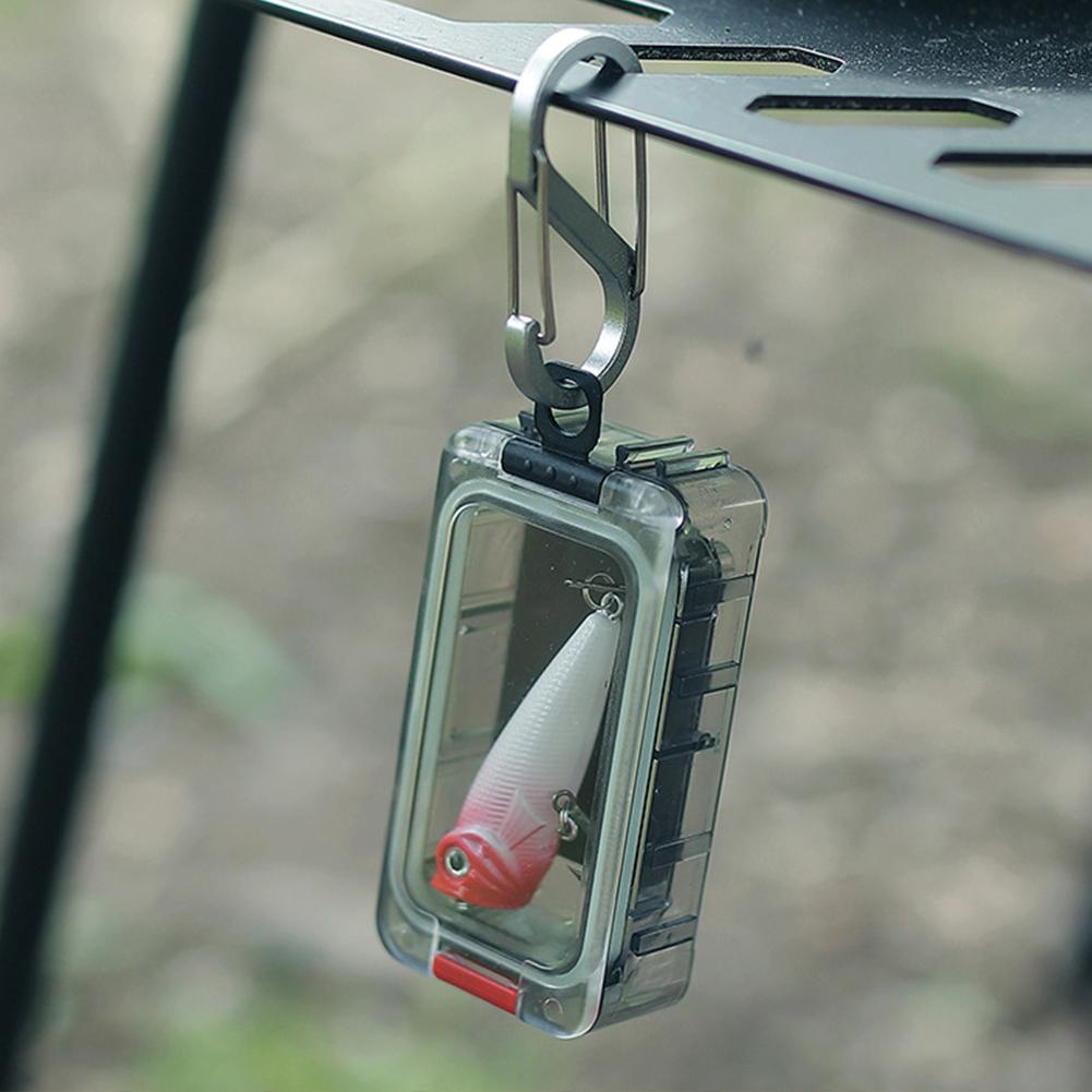 Waterproof Fishing Tackle Box Luminous Lure Hook Storage Case Expandable Carp Fishing Tool Organizer Boxes Fishing Accessories