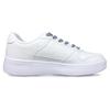 Li Ning Floating Boat Cushioning Abrasion Resistant Breathable Low top Skateboard Shoes Men's White Blue AGCS419-1(Team667-)