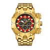 Yalalusi Luxury Gold Watch Multifunctional Men'S Watch Three-Eye Chronograph Business Watch European And American Watches