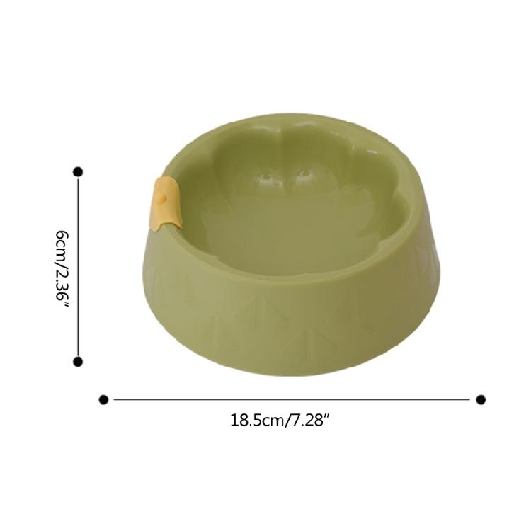Eating Pet Bowl Round Shape Washable Bowls Non-slip Dog Slow Feeding Bowl