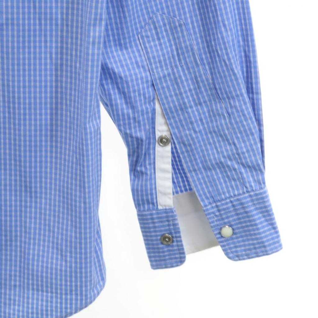 BEDWIN & THE HEARTBREAKERS Made In Japan Check Pattern Long Sleeve Western Shirt Men's Used