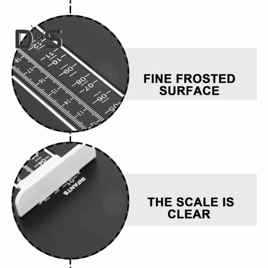 Shoe Size Measuring Device Infant Kids Men Women Foot Length Measure Gauge Shoe Sizer Ruler Home Feet Measurer Accurate Measurement Chart