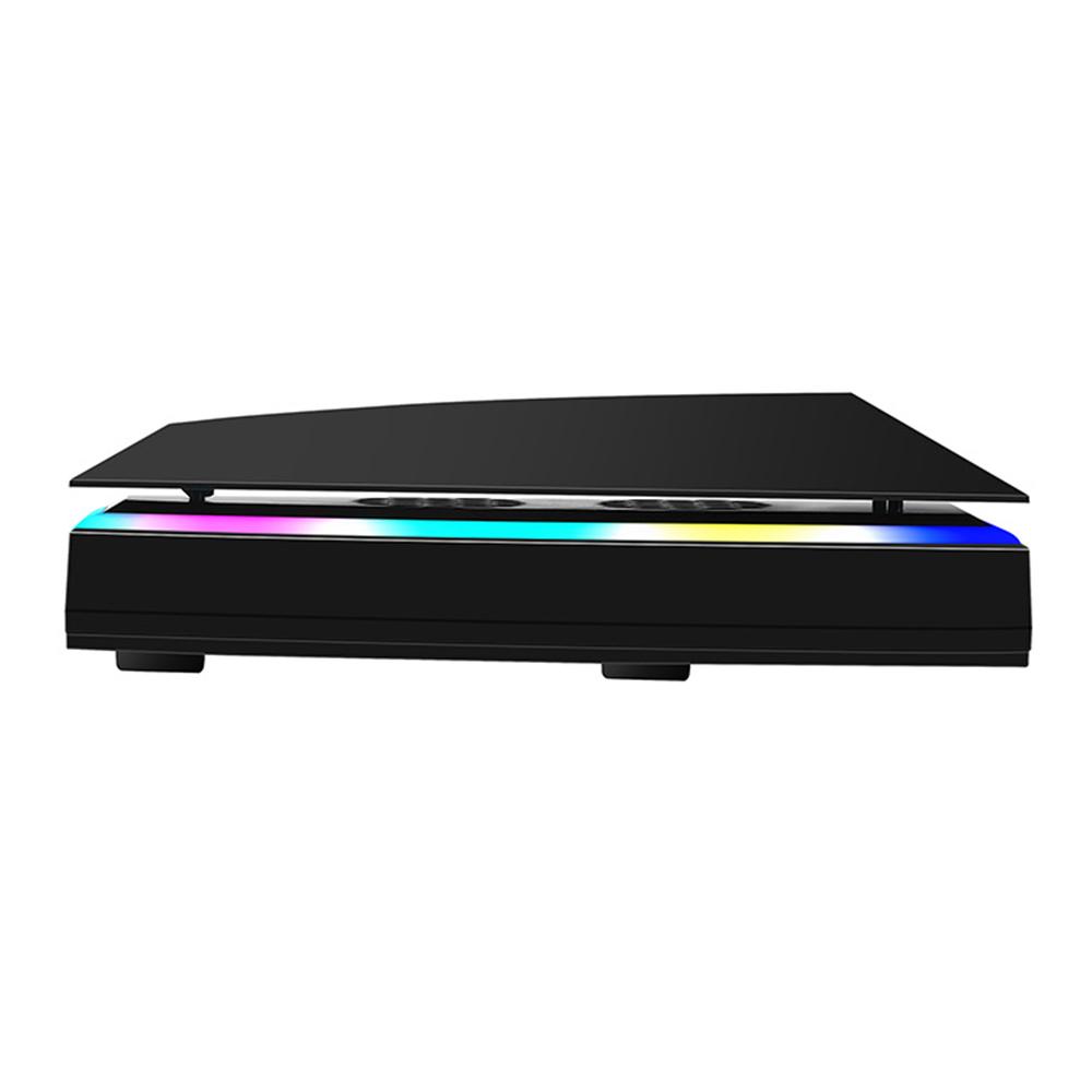Console Cooling Fan 3 Wind Speed Colorful LED Light for PS5 Console Disc Edition/Digital Edition